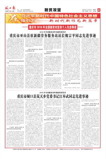 高原上的“娘家人”——記重慶市巫山縣駐新疆勞務(wù)服務(wù)站站長魏宗平同志先進(jìn)事跡